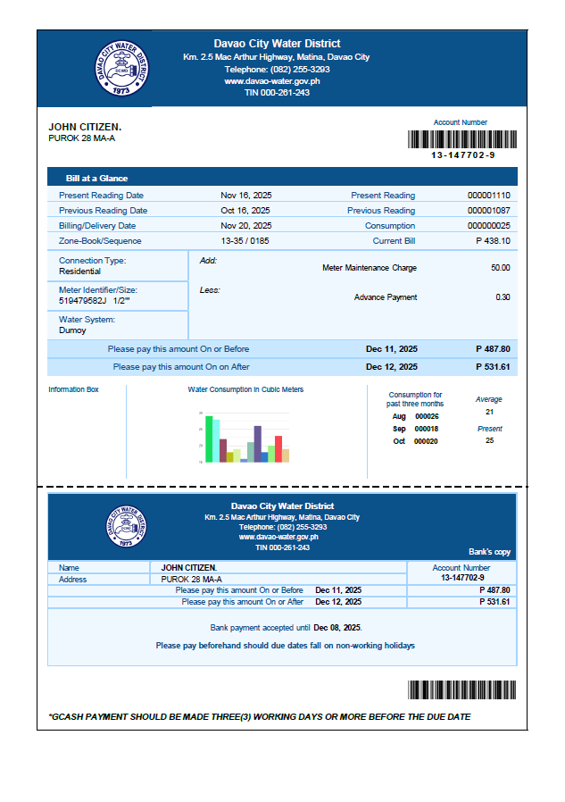  Minol USA business utility bill 